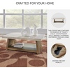 image:imageSignature Design by Ashley Brendalhouse End Table Square PedestalBeige  Light Brown