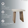 image:imageSignature Design by Ashley Brendalhouse End Table Square PedestalTwo Toned