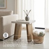 image:imageSignature Design by Ashley Brendalhouse End Table Square PedestalTwo Toned