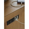 image:imageSignature Design by Ashley Brinstead Casual Chairside End Table with Power Supply and USB Ports Light BrownLight Brown