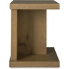 image:imageSignature Design by Ashley Brinstead Casual Chairside End Table with Power Supply and USB Ports Light BrownLight Brown