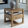 image:imageSignature Design by Ashley Cabalynn Casual End Table with 1 Drawer Light BrownLight Brown