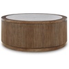 image:imageSignature Design by Ashley Camdill End Table Round Faux MarbleBrown