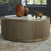 image:imageSignature Design by Ashley Camdill End Table Round Faux MarbleLight Brown