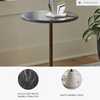 image:imageSignature Design by Ashley Caramont Marble End Table Small Accent Table
