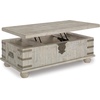 image:imageSignature Design by Ashley Carynhurst End Table with Charging StationWhitewash
