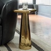 image:imageSignature Design by Ashley Cast Aluminum Pedestal Gold End Table
