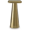 image:imageSignature Design by Ashley Cast Aluminum Pedestal Gold End Table