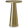 image:imageSignature Design by Ashley Cast Aluminum Pedestal Gold End Table