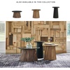 image:imageSignature Design by Ashley Ceilby Round Pedestal Accent Side Table BlackLight Brown