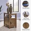 image:imageSignature Design by Ashley Chairside End Table with Charging StationDark Brown