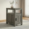 image:imageSignature Design by Ashley Chairside End Table with Charging StationGrey