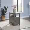 image:imageSignature Design by Ashley Chairside End Table with Charging StationGrey