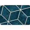 image:imageSignature Design by Ashley Clairbelle Contemporary Nesting Diamond Pattern Accent Table Set of 2 Blue