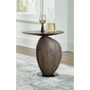 image:imageSignature Design by Ashley Cormmet Accent Table Industrial Wood Side Table