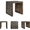 image:imageSignature Design by Ashley Dreggan Casual End Table with Diamond Pattern Dark Brown