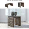 image:imageSignature Design by Ashley Dreggan Casual End Table with Diamond Pattern Dark Brown