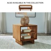 image:imageSignature Design by Ashley Dressonni Rustic End Table with 2 Open Shelves Light Brown
