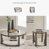 image:imageSignature Design by Ashley Frazwa Round Glass End Table Gold Side Table