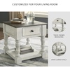 image:imageSignature Design by Ashley Havalance 1Piece Square End Table WhiteGrayTable