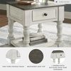 image:imageSignature Design by Ashley Havalance 1Piece Square End Table WhiteGrayTable