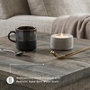image:imageSignature Design by Ashley Hollum 24 Inch Square End Table  Rustic Brown Side Table with Storage ShelfDark Brown