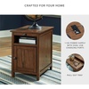 image:imageSignature Design by Ashley Jensworth Narrow Nightstand amp End TableBrown