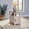 image:imageSignature Design by Ashley Jensworth Narrow Nightstand amp End TableGray  White