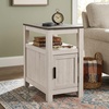 image:imageSignature Design by Ashley Jensworth Narrow Nightstand amp End TableGray  White
