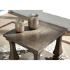 image:imageSignature Design by Ashley Johnelle Rustic Farmhouse End Table GrayBrown