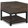 image:imageSignature Design by Ashley Johurst Farmhouse End Table with Drawer BrownRustic Brown