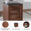 image:imageSignature Design by Ashley Kallari Chairside End Table Black Brown Wood