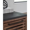 image:imageSignature Design by Ashley Kallari Chairside End Table Black Brown Wood