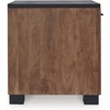 image:imageSignature Design by Ashley Kallari Chairside End Table Black Brown Wood