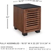 image:imageSignature Design by Ashley Kallari Chairside End Table Black Brown Wood