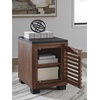 image:imageSignature Design by Ashley Kallari Chairside End Table Black Brown Wood