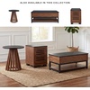 image:imageSignature Design by Ashley Kallari Slatted Pedestal End Table RoundEnd Table
