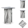 image:imageSignature Design by Ashley Keithwell Contemporary Marble Top Accent Table GraySquare