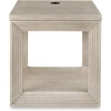 image:imageSignature Design by Ashley Korajane Round End Table Gold 20 InchBeige