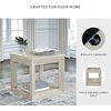 image:imageSignature Design by Ashley Korajane Round End Table Gold 20 InchBeige