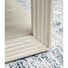 image:imageSignature Design by Ashley Korajane Round End Table Gold 20 InchBeige
