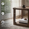 image:imageSignature Design by Ashley Korajane Round End Table Gold 20 InchDark Brown  Shelf
