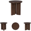 image:imageSignature Design by Ashley Korestone Round Accent End Table Dark Brown