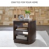 image:imageSignature Design by Ashley Korestone Square End Table Dark Brown