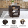 image:imageSignature Design by Ashley Korestone Square End Table Dark Brown