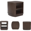 image:imageSignature Design by Ashley Korestone Square End Table Dark Brown