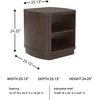 image:imageSignature Design by Ashley Korestone Square End Table Dark Brown