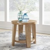 image:imageSignature Design by Ashley Kristiland Round Wood End Table with Storage