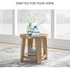 image:imageSignature Design by Ashley Kristiland Round Wood End Table with Storage