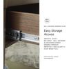 image:imageSignature Design by Ashley Mid Century Modern End Table with Drawer Brown